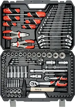 Набір інструментів універсальний YATO 109 ПРЕДМЕТІВ YT-38891