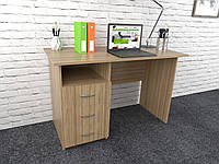 Офисный стол С-2а (1200x600x750) Дуб Сонома Гамма стиль