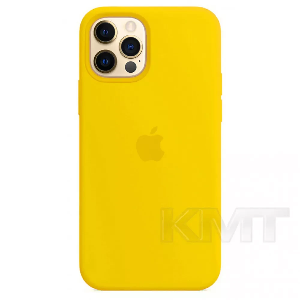 Чохол Original Silicone Case Full Size — iPhone 13 6.1" — Yellow