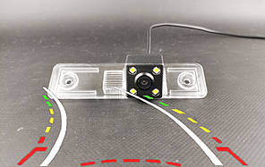 Штатна камера заднього виду Opel Zafira/ Zafira A/ Vauxhall Zafira/Chevrole Zafira 1999-2005 CCD turning lines