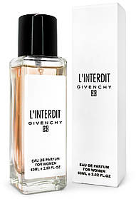 Тестер жіночий (кольоровий) Givenchy l'interdit, 60 мл.