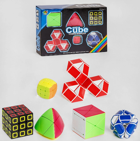 Логічна гра Набір різних Кубиків Рубіка, фото 1