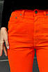 Джинси жіночі помаранчеві 143512T Безкоштовна доставка, фото 4