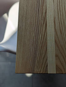 Прямокутні столи з масиву ясена, Опора Серія 1