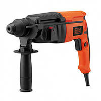 Перфоратор мережевий SDS-Plus 800 Вт (900 об/хв) J = 2.4 Дж BLACK + DECKER BDHR26K-TR