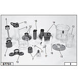 Блендер (700 Вт) 5 в 1 LUND 67701 (Польща), фото 3