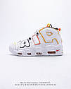 Eur36-46 кросівки Nike More Uptempo 96 білі, фото 3