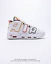 Eur36-46 кросівки Nike More Uptempo 96 білі, фото 5