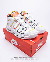 Eur36-46 кроссовки Nike More Uptempo 96 белые