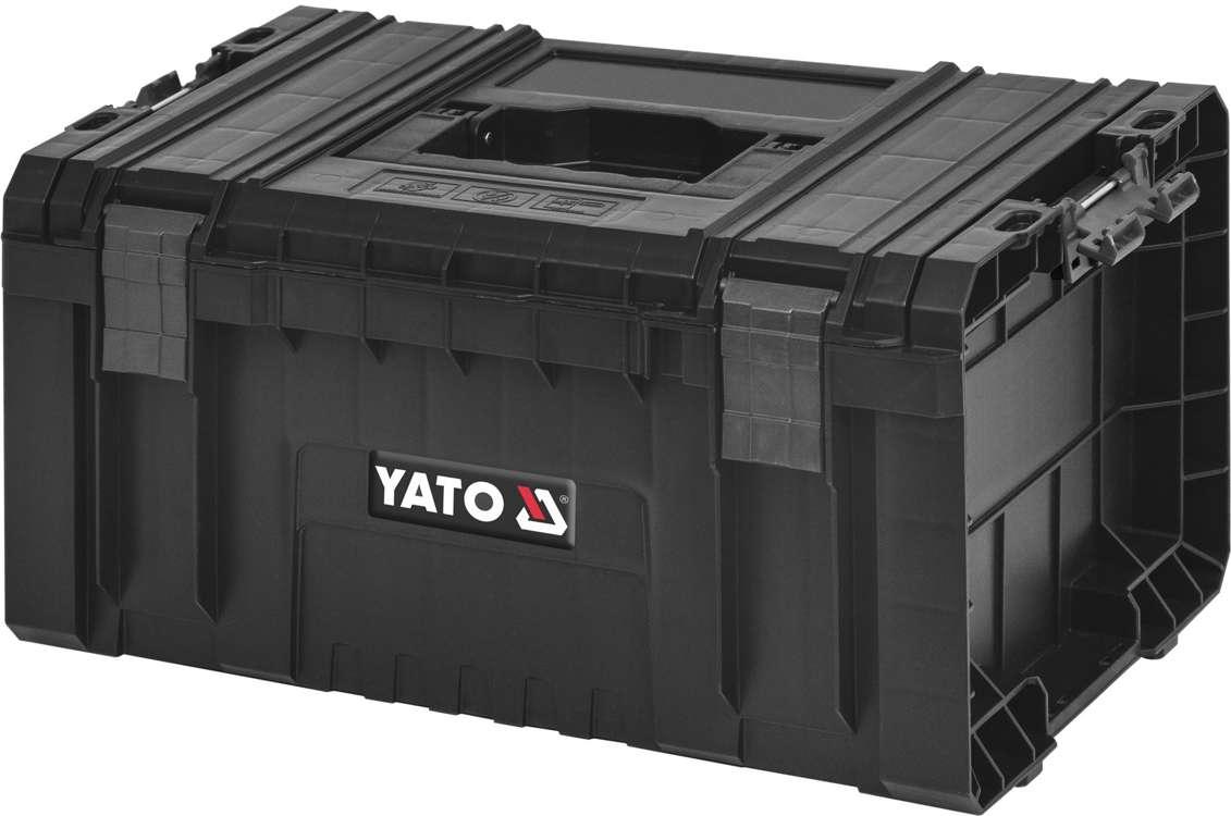 Ящик для інструментів з 3 регульованими перегородками (240х450х320 мм) 23В для модулів S12/S1 Yato YT-09164, фото 1