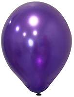 Шары воздушные металлик фиолетовый 10" 26 см Balonevi Турция 5 шт