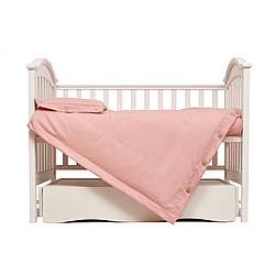 Змінна ліжко 3 ель. Twins Linen 3030-TL-24, powder pink, пудра