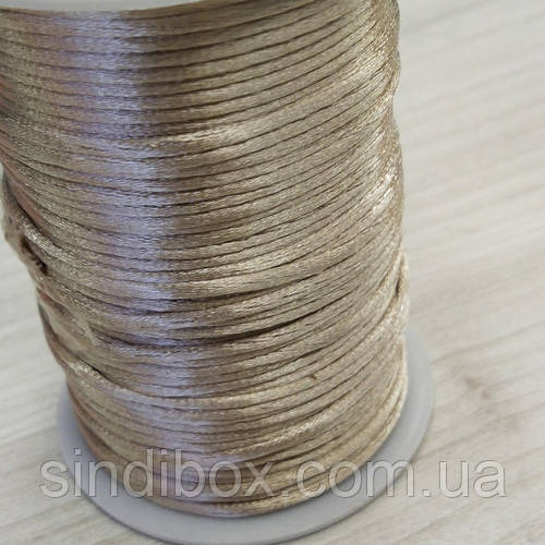 Купить #27 Шнур корсетный (сатиновый, шелковый ) 2мм, 100 ярдов, цена ...