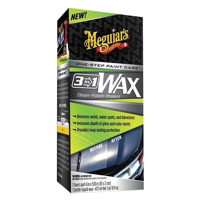 Віск 3 в 1 - Meguiar's Wax 3-in-1 473 мл. (G191016)