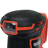 Шліфмашина вібраційна акумуляторна 18В (84х184 мм) без акумулятора Yato YT-82755 (Польща), фото 5