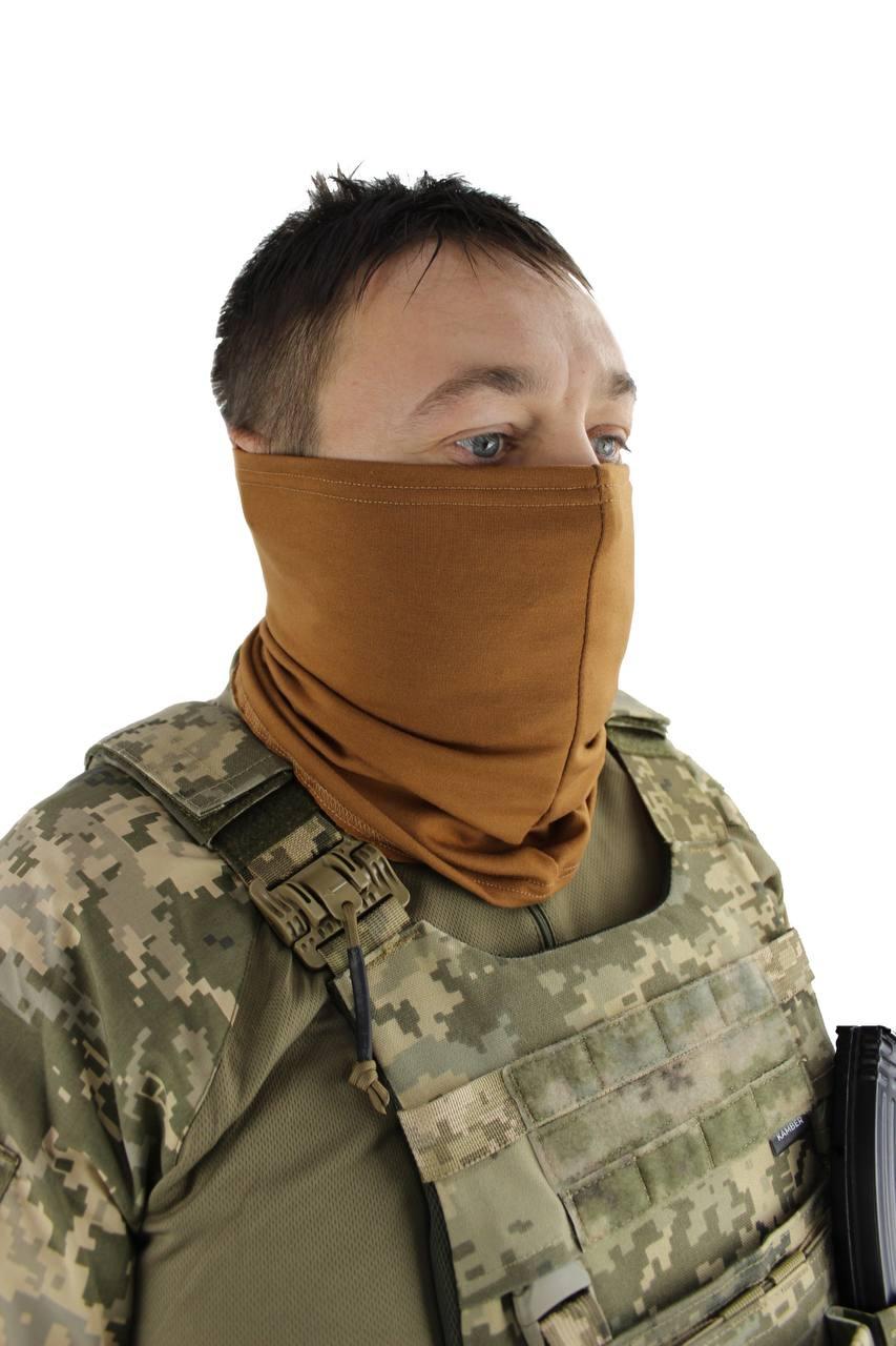 Чоловічий трикотажний шарф-труба