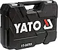 Набір інструментів універсальний YATO 1/4" І 1/2" 77 ШТ YT-38781, фото 4
