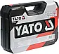 Набір інструментів універсальний YATO 1/4" І 1/2" 77 ШТ YT-38781, фото 5