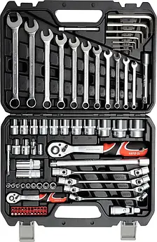 Набір інструментів універсальний YATO 1/4" І 1/2" 77 ШТ YT-38781