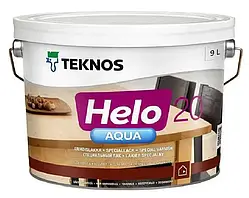 Поліуретановий водорозбавний лак Teknos Helo Aqua 20 9 л
