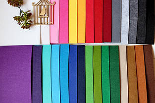 Фетр китайський жорсткий 2мм на метраж