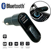 Bluetooth трансмиттер в машину с пультом "HZ H33" Черный, фм модулятор блютуз для авто (fm трансміттер) (GA)