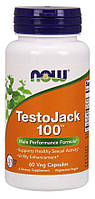 NOW Foods, TestoJack 100, 60 капсул