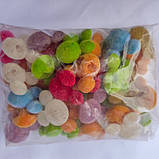 Намистини акріл з покриттям Флок Ведмедик Асорті, фото 2