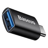 Переходник Baseus Ingenuity Mini OTG Type-C to USB-A 3.1 ZJJQ000001 (Черный)