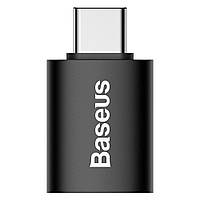 Переходник Baseus Ingenuity Mini OTG Type-C to USB-A 3.1 ZJJQ000001 (Черный)