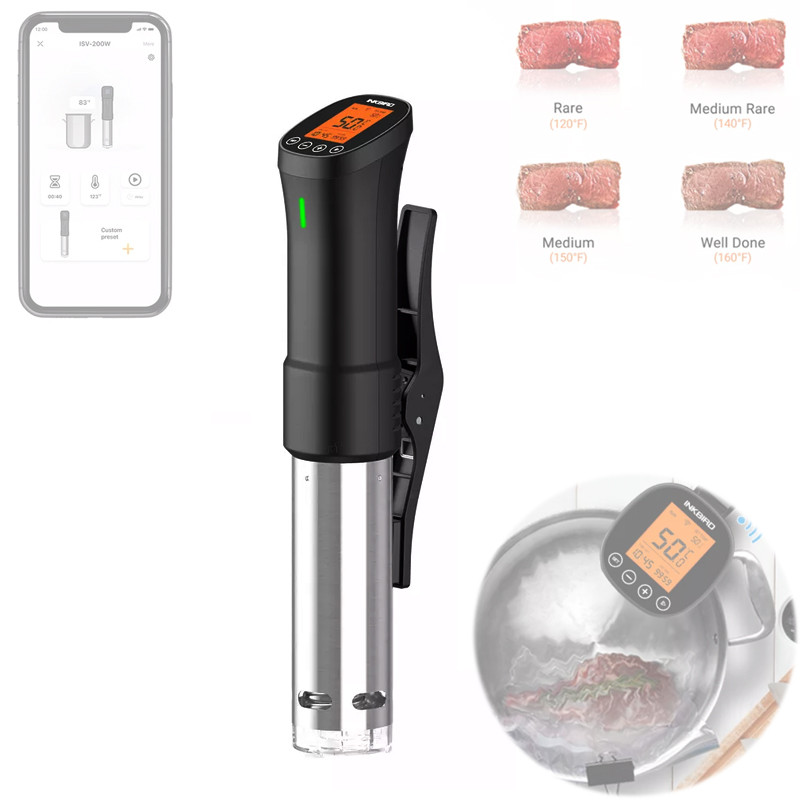 Термостат циркулятор погружний, су від Wi-Fi Inkbird Sous Vide ISV-200W