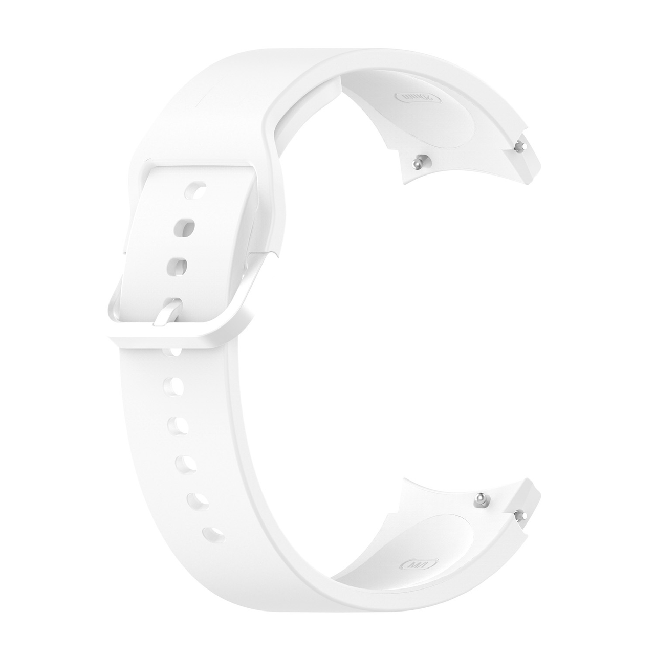 Ремінець CDK Silicone Sport Full Light Classic "S" для Samsung Watch5 (R900 / R905) 40mm (014843) (white)