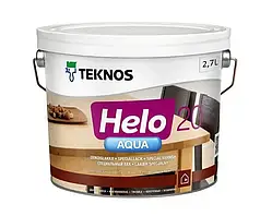 Поліуретановий водорозбавний лак Teknos Helo Aqua 20 2,7 л