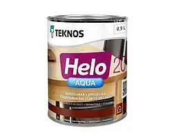 Поліуретановий водорозбавний лак Teknos Helo Aqua 20 0,9 л