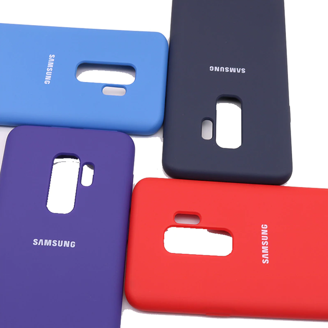 Чехол-бампер Silicone cover Samsung Galaxy S9 Plus (SM-G965FZ)