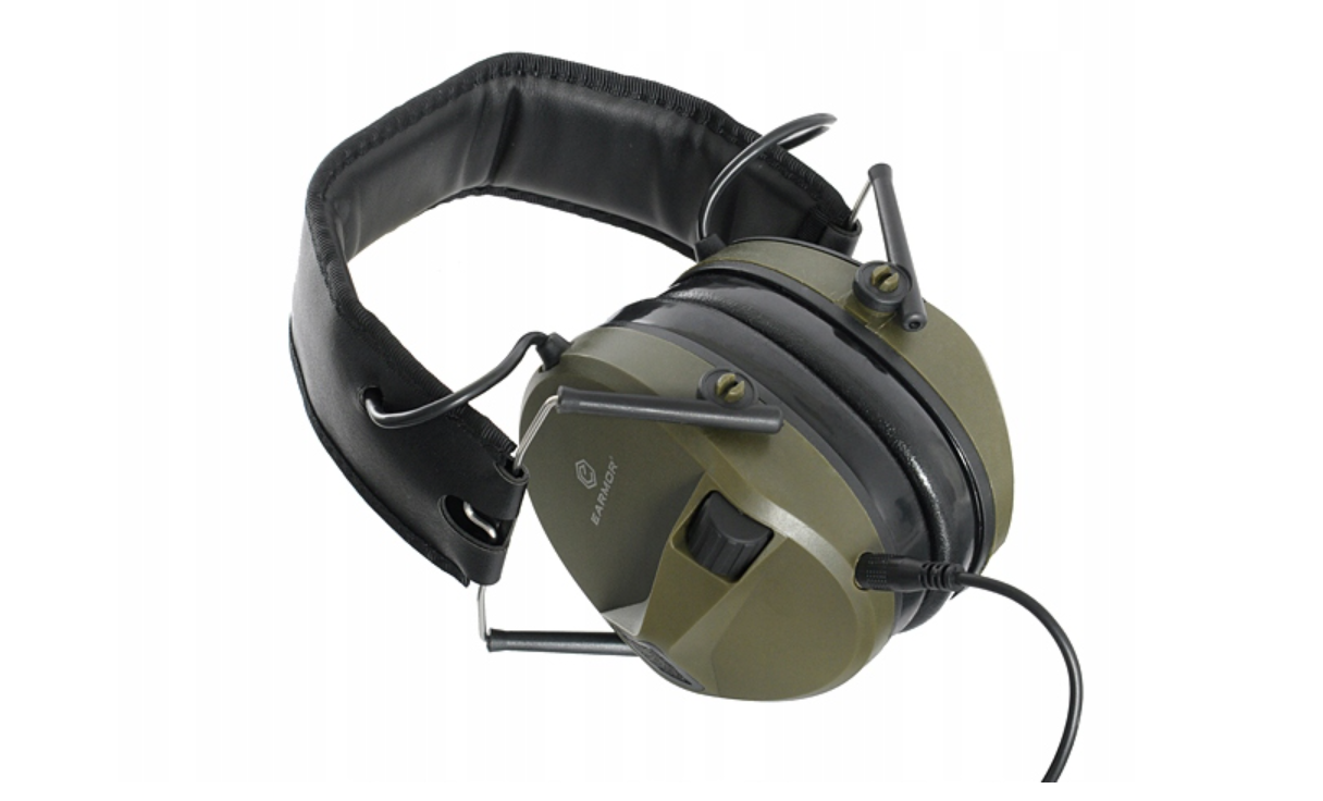 Активні захисні навушники Earmor M30 FG Olive, фото 1