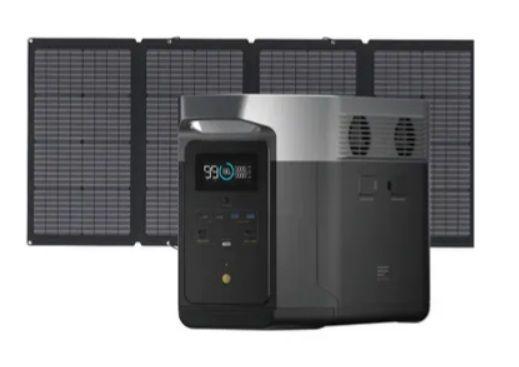 Комплект зарядна станція EcoFlow DELTA Max (1600) і сонячна панель 220 Вт