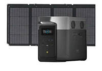 Комплект зарядная станция EcoFlow DELTA Max(1600) и две солнечные панели 220 Вт