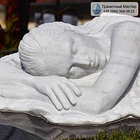 Скульптура женщине из мрамора № 372