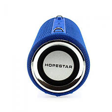Портативна Bluetooth-колонка Hopestar H39 бездротова колонка з радіоприймачем фм бумбокс, фото 5