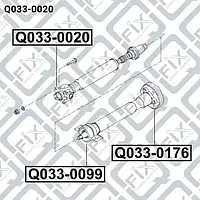 Крестовина карданного вала (Q-FIX: Q033-0020)
