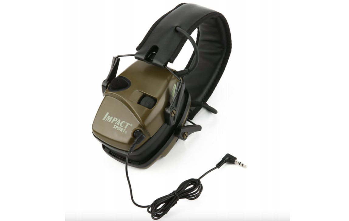 Захисні активні навушники Howard Leight Impact Sport Green