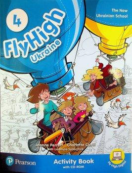 Робочий зошит Fly High Ukraine 4 Activity Book + CD-ROM