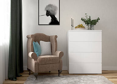 Комод у спальню вітальню дитячу Норд 1 сучасний для речей білизни одягу спальні з лдсп 800х430х1055мм