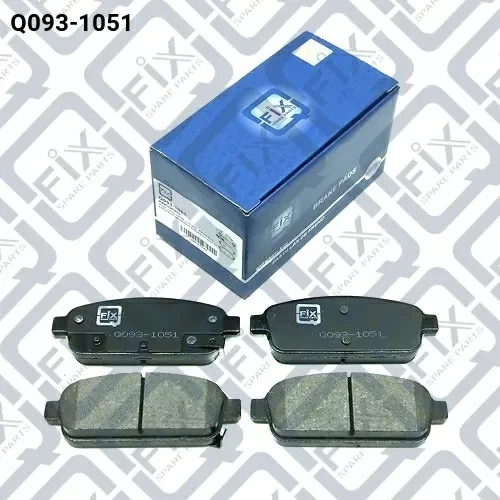 Колодки тормозные дисковые (Q-FIX: Q093-1051) - фото 3 - id-p1674381277