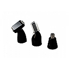 Тример для бороди носа та вух 3в1 Geemy GM-3107 / Чоловічий портативний триммер для обличчя, фото 4