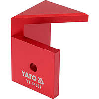 Шаблон разметочный объемно угловой со шкалой (60х45х45 мм) Yato YT-44087 (Польша)