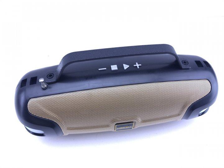 Портативна Bluetooth колонка Kimiso KMS-138 бездротова колонка з радіоприємником фм бумбокс