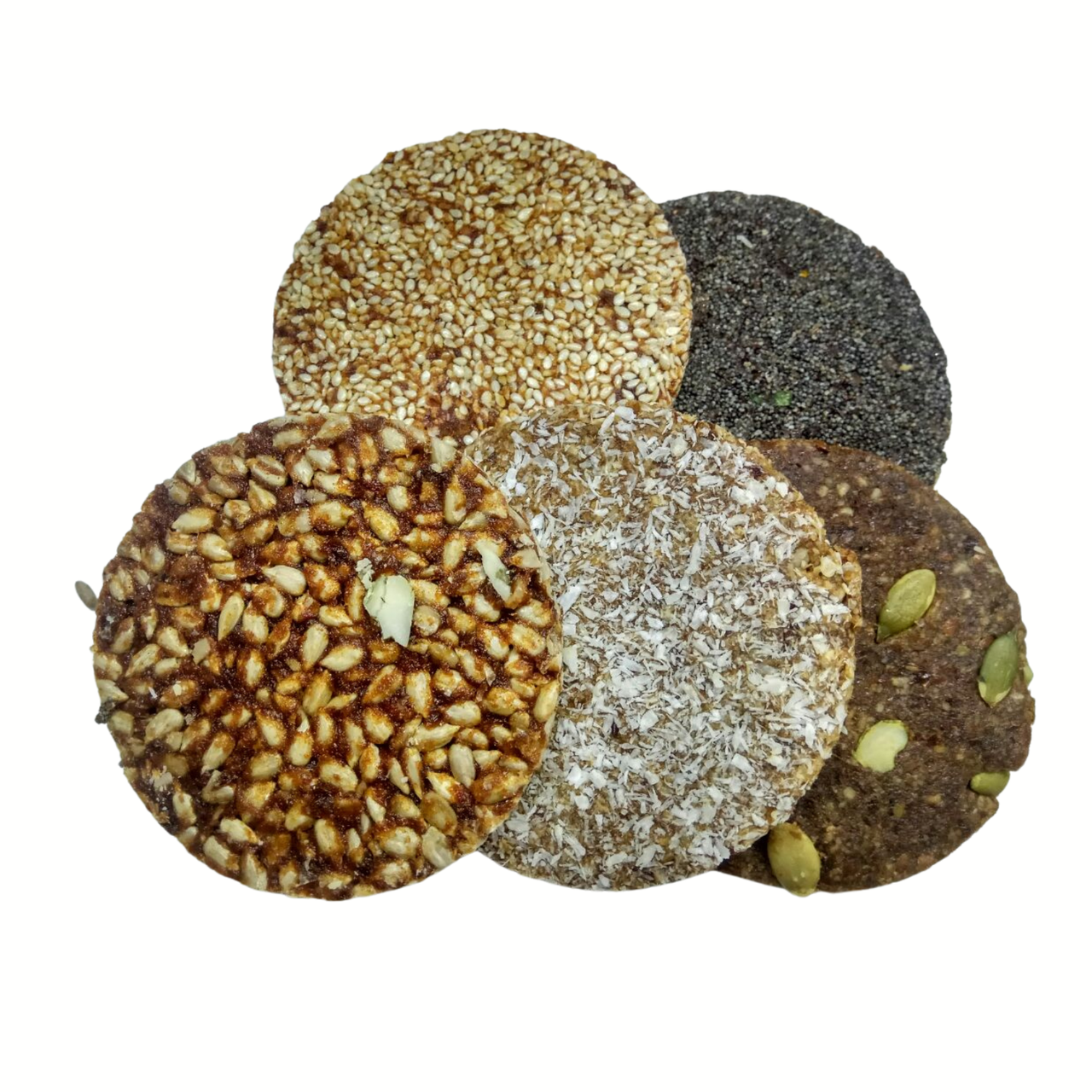 Козинаки асорті. Велика упаковка для всієї родини (500 г). RAW, фото 1