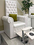 Підставка для педикюру Трон_тера пересувна підніжка під подіум педикюрна підставка для ніг, фото 2